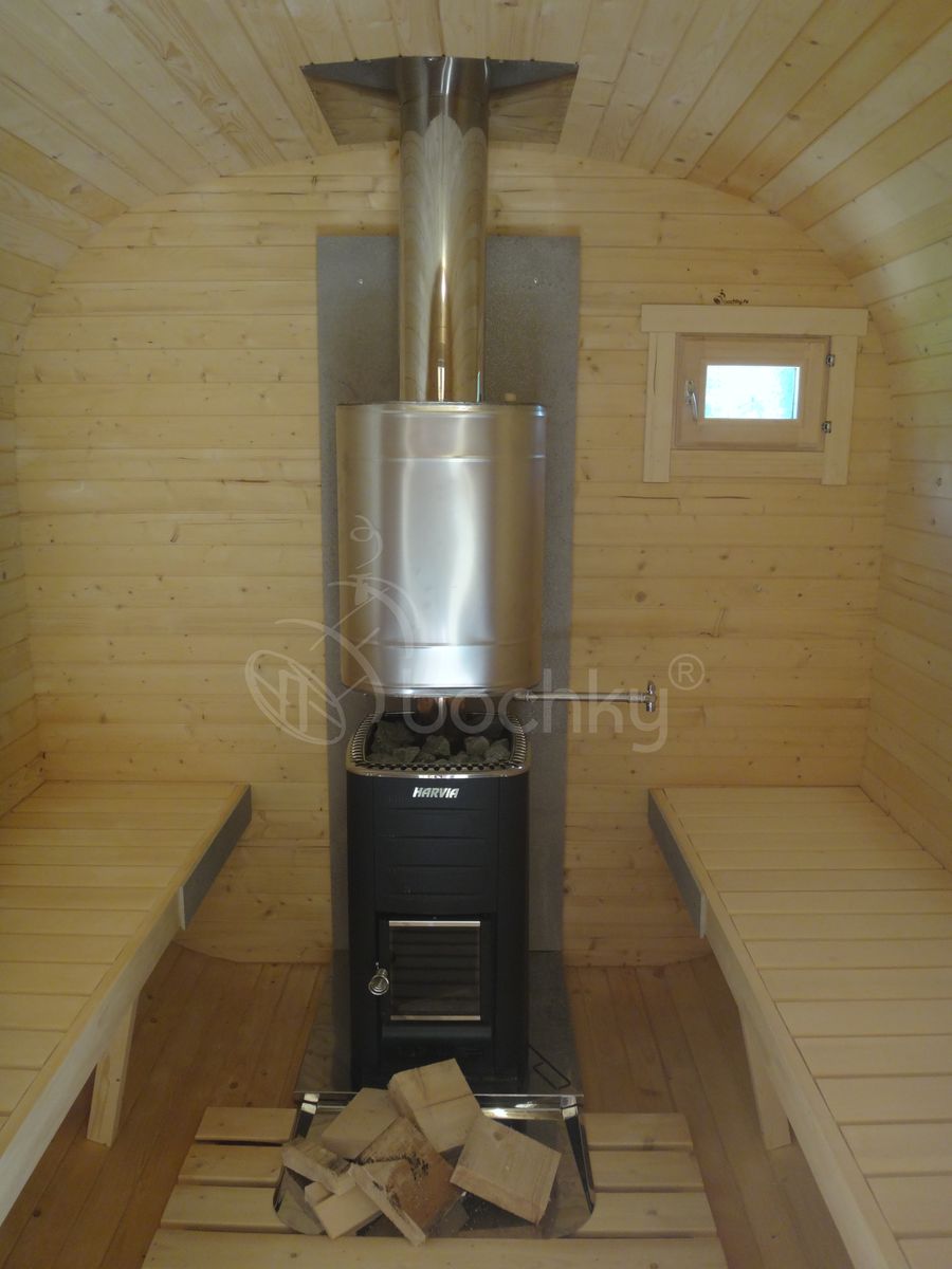 Square barrel sauna "Mega-2" - Image 3