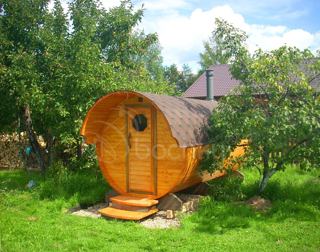 Barrel sauna "Super-Luxe" - Image 3
