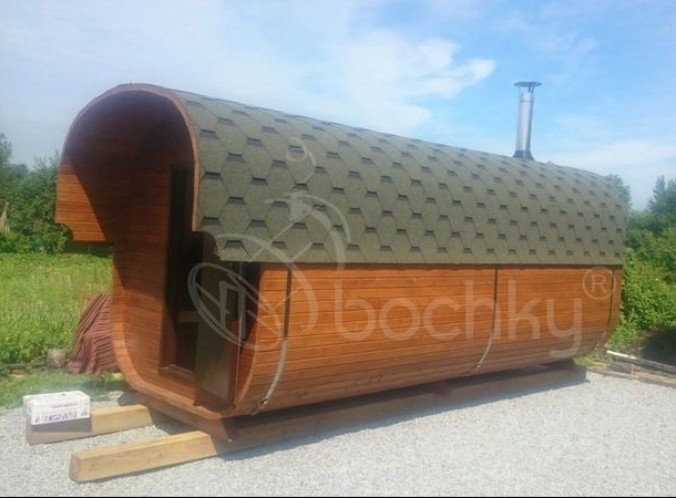 Square barrel sauna "Mega-2" - Image 2