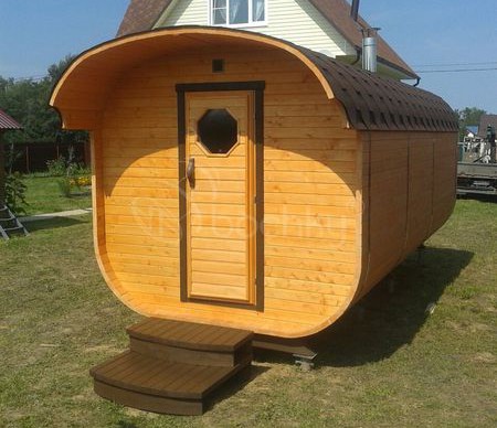 Square barrel sauna "Mega-3" - Image 8