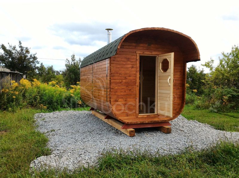 Square barrel sauna "Super-Luxe" - Image 2