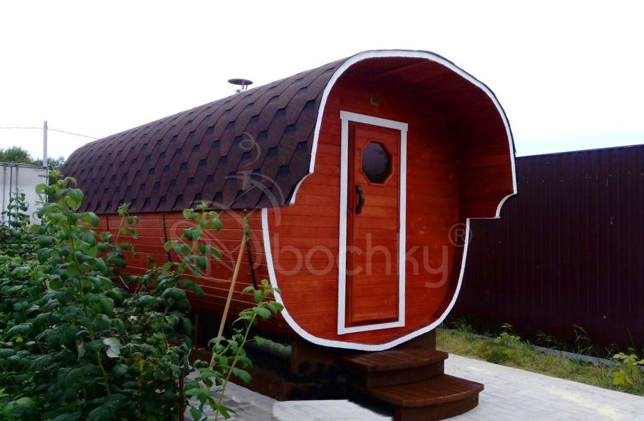Octa barrel sauna "Mega-3" - Image 2