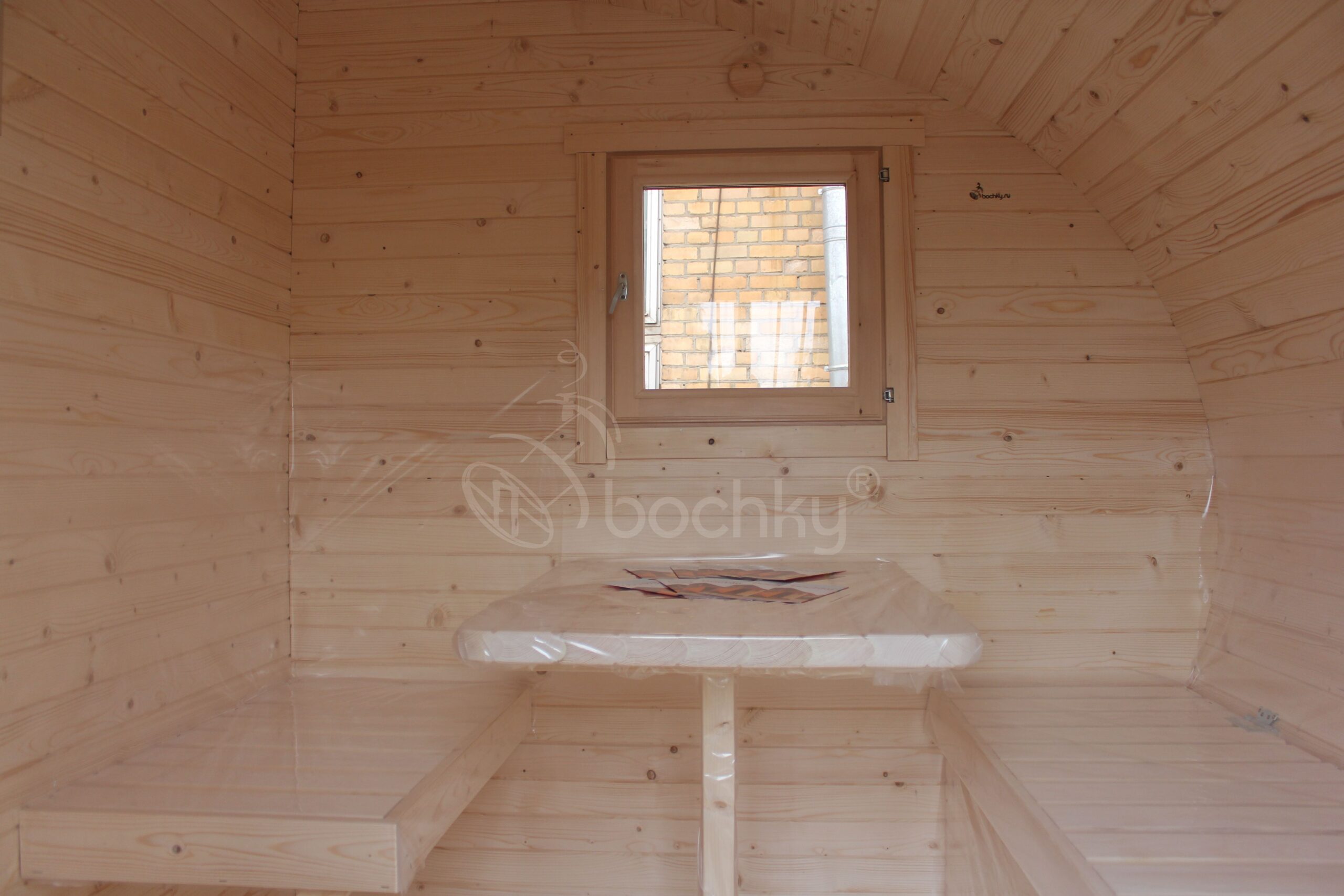 Oval barrel sauna "4×2" - Image 5