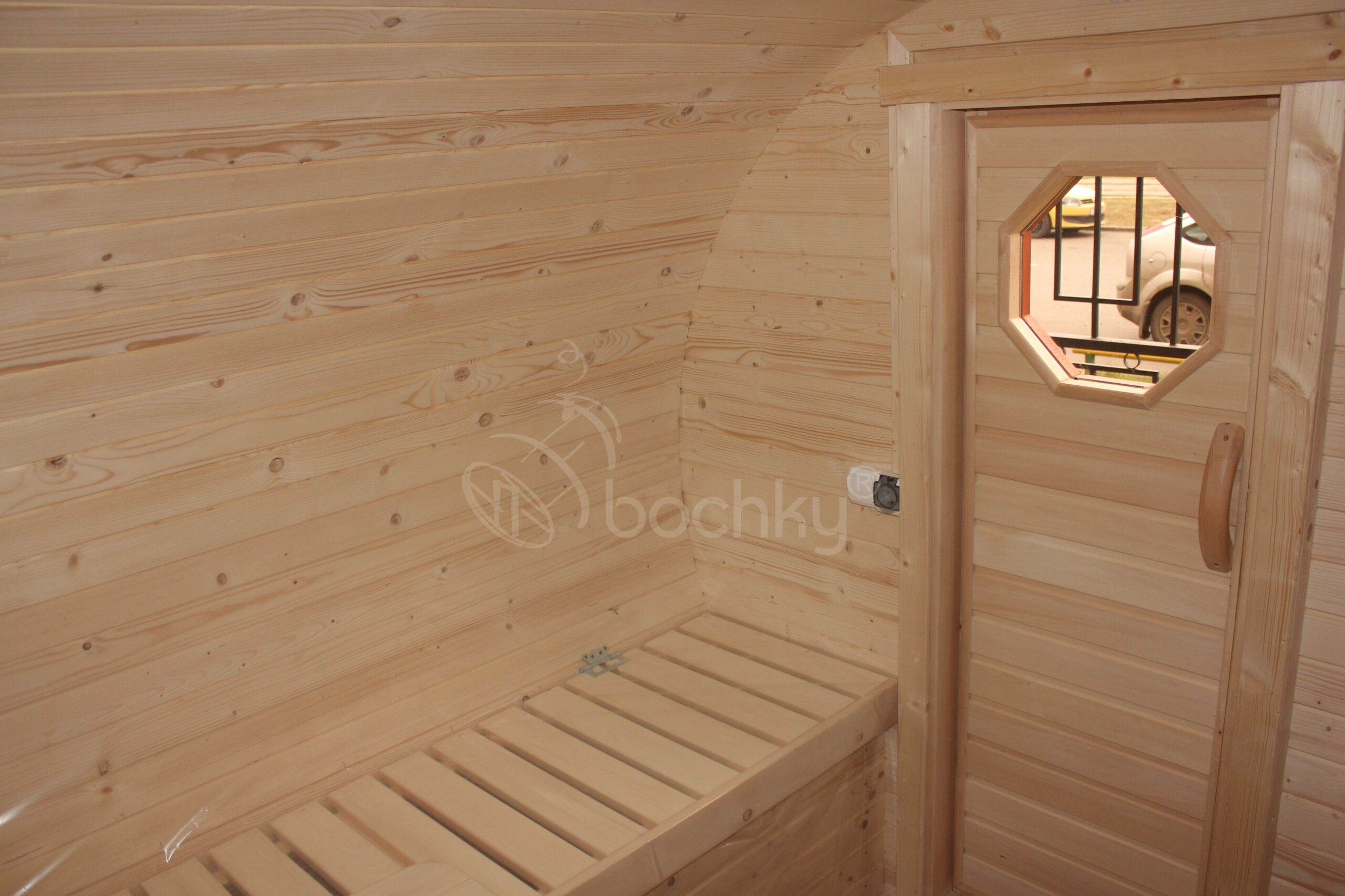 Oval barrel sauna "4×2" - Image 6
