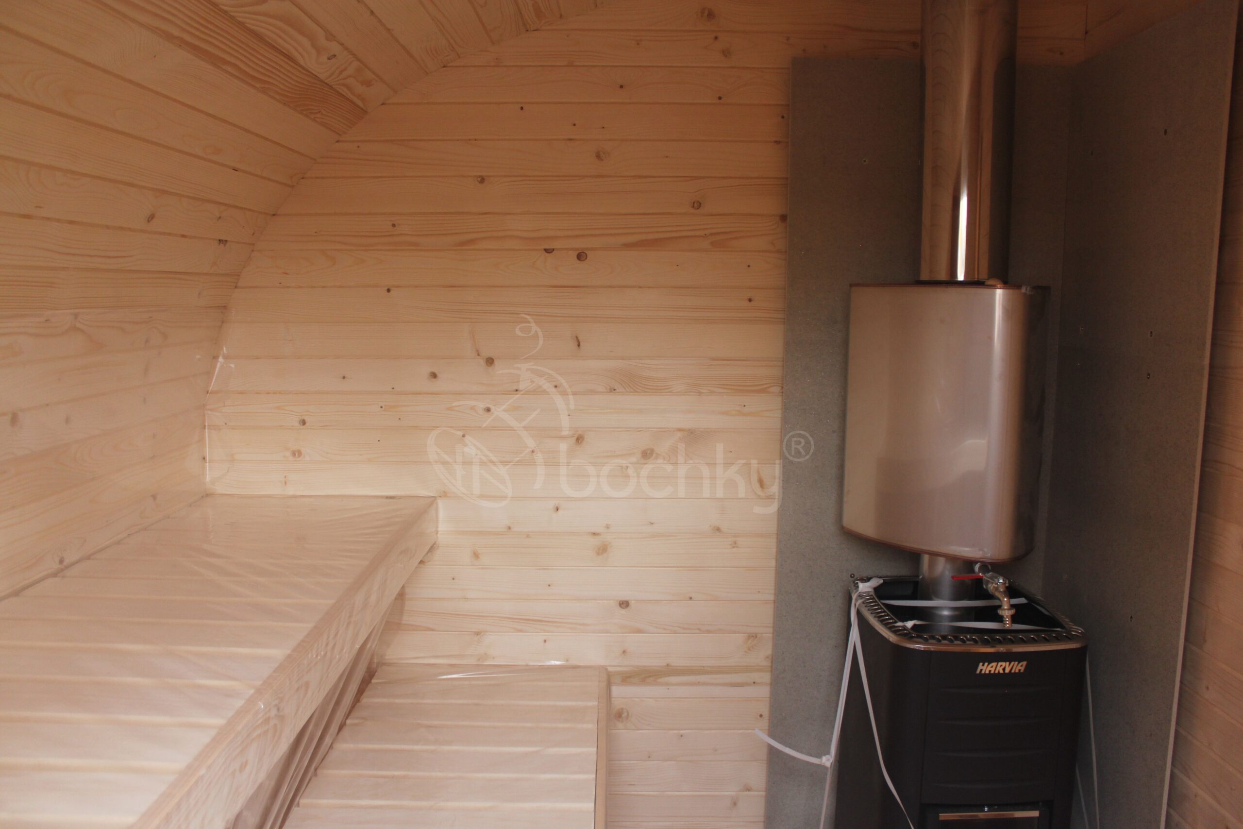 Oval barrel sauna "4×2" - Image 7