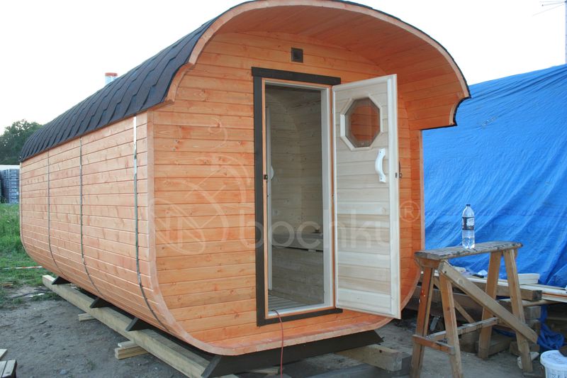 Square barrel sauna "Mega-3" - Image 4