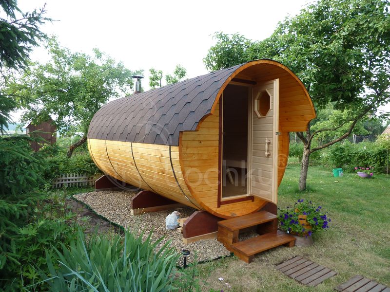 Barrel sauna "Super-Luxe" - Image 4