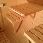 Table in a rest room