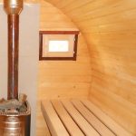 Window in a steam room