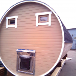 Furnaces with external fire chamber