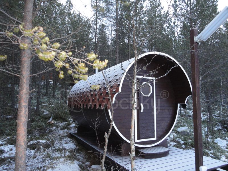 Barrel sauna "Super-Luxe" - Image 5