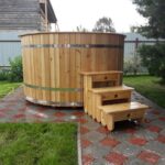 Tub with a diameter of 1.6 m