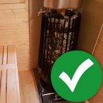 Furnace, with a firebox inside the steam room