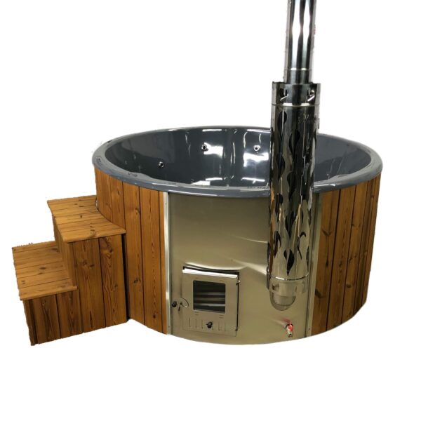 Hot tub with integrated heater – 200cm