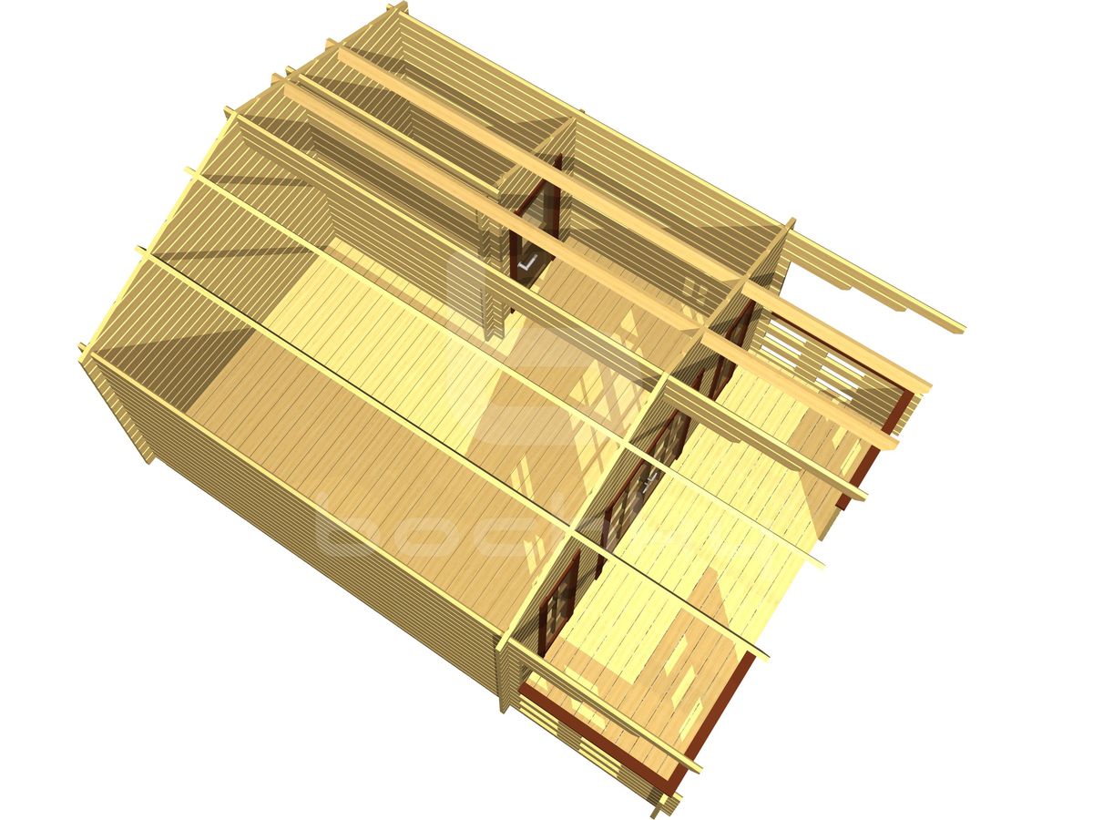 Country house "Elva" with a porch 6x4.5m - Image 3