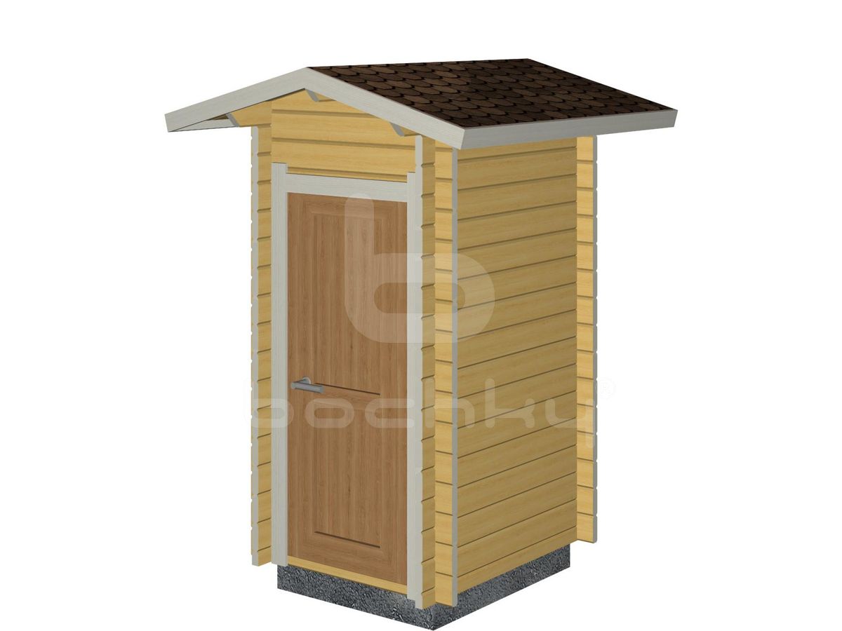 Toilet "Hugo" 1.5x1.3m