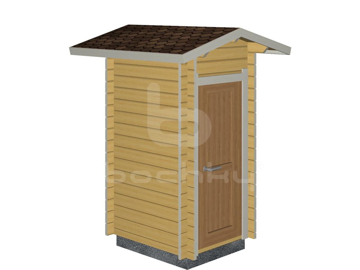 Toilet "Hugo" 1.5x1.3m - Image 3