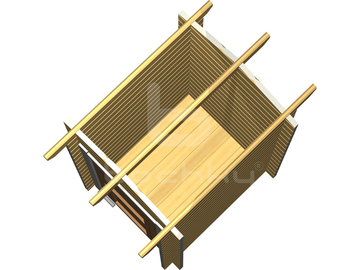 Toilet "Hugo" 1.5x1.3m - Image 6