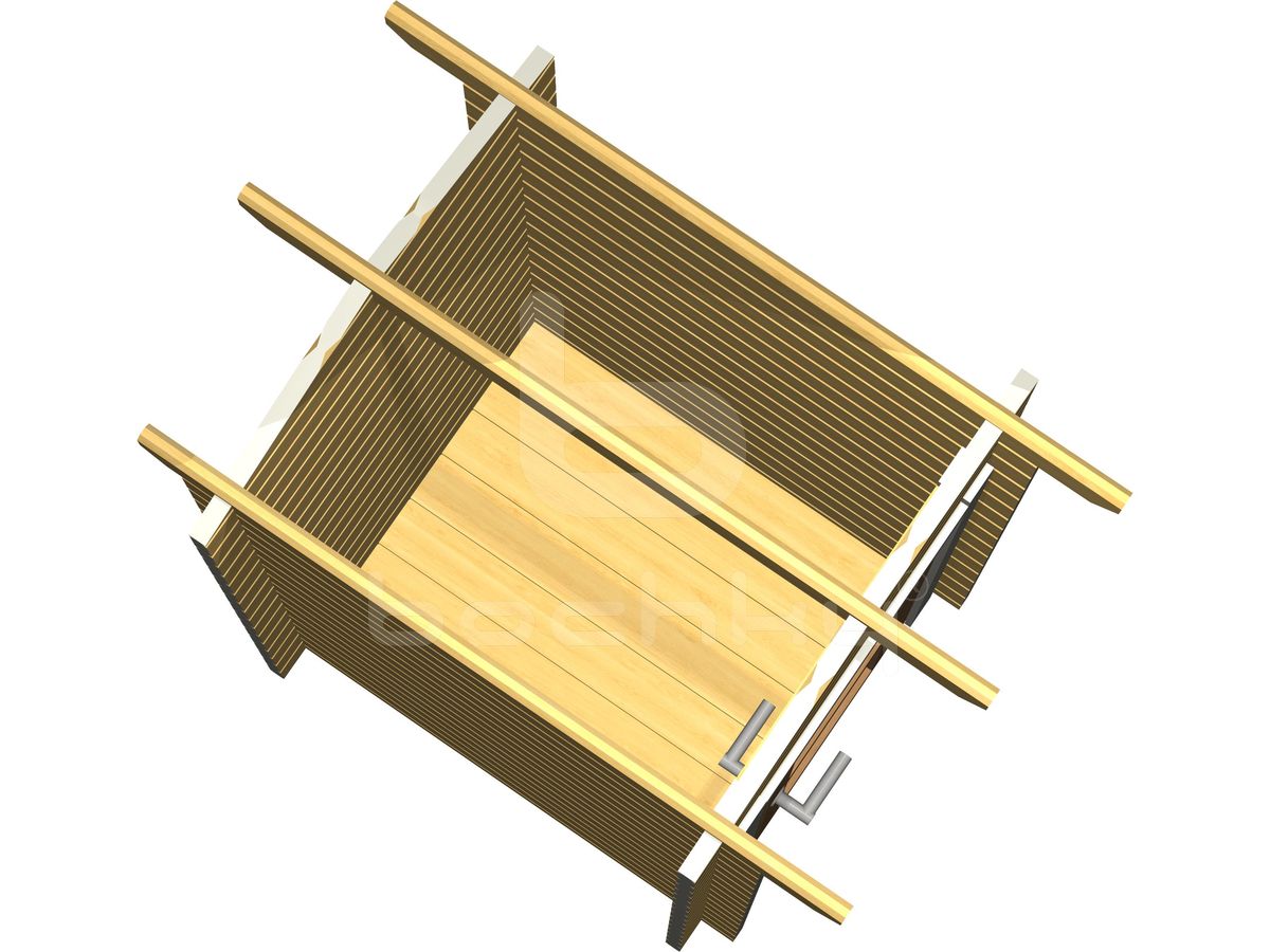 Toilet "Hugo" 1.5x1.3m - Image 8