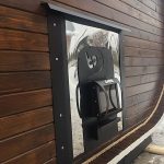 Furnace, with a remote firebox to the street