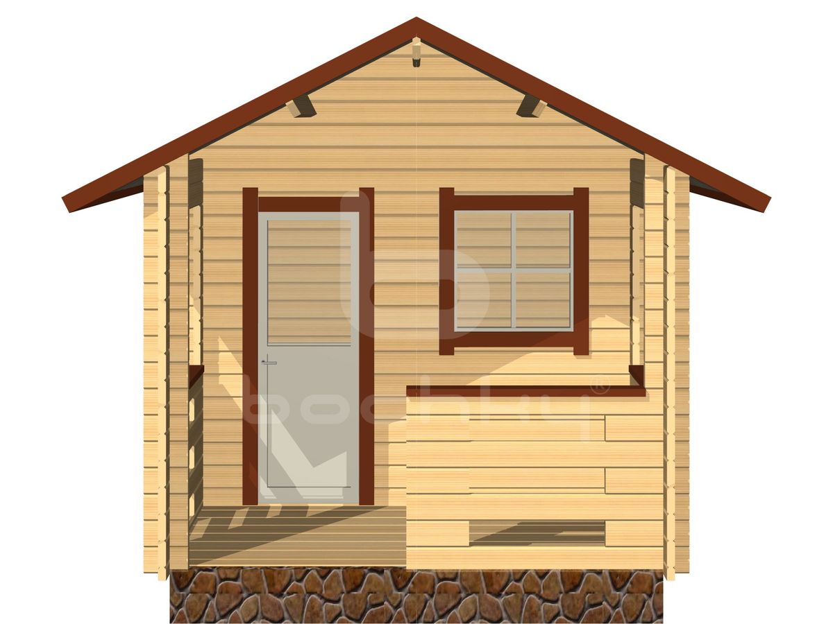 Country house "Kallaste" with a porch 3.5x3m - Image 7