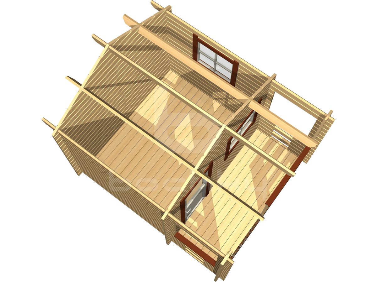 Country house "Kallaste" with a porch 3.5x3m - Image 2