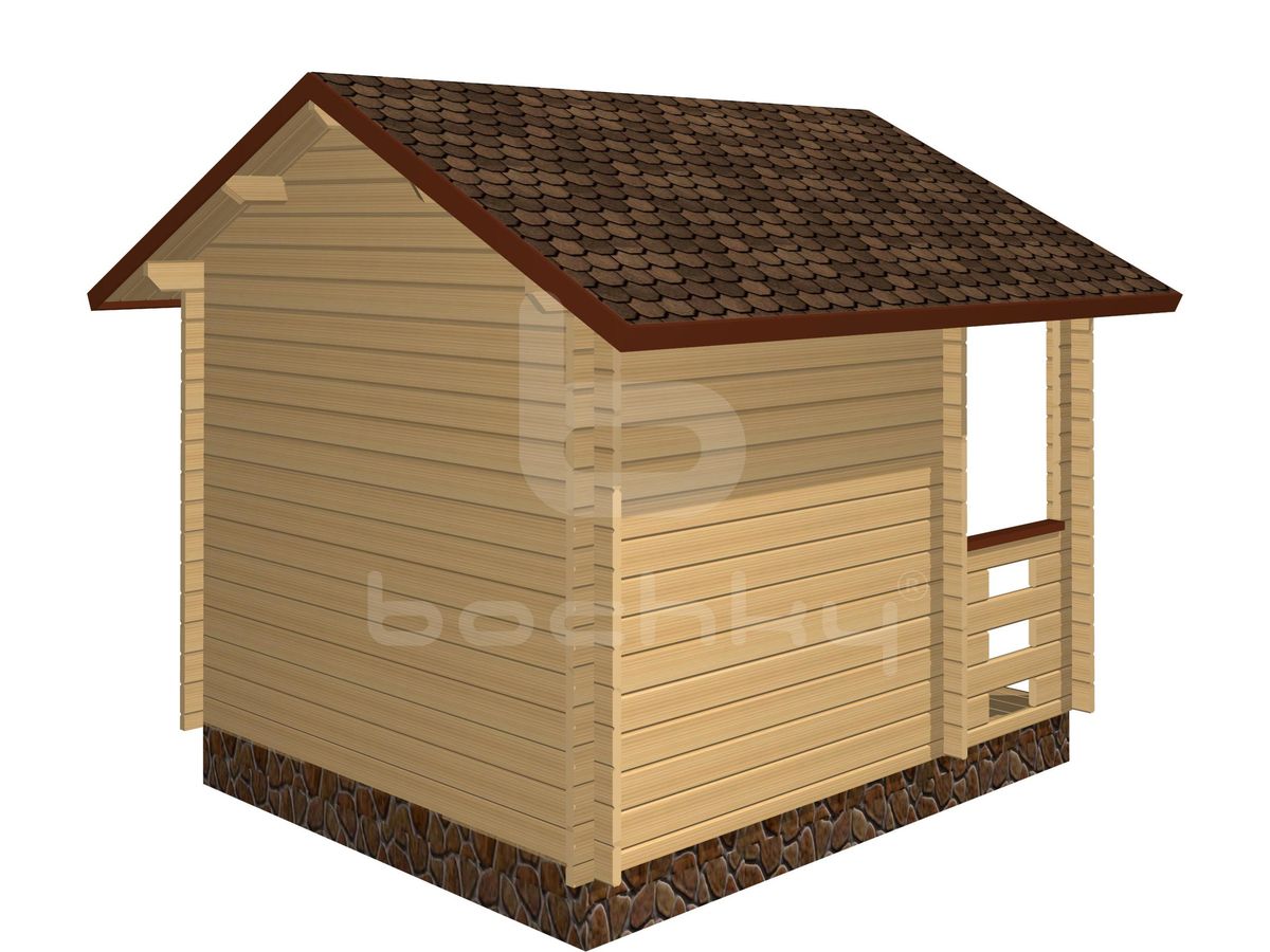 Country house "Kallaste" with a porch 3.5x3m - Image 8