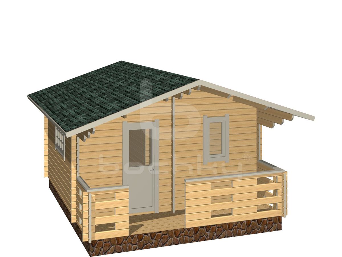 Country house "Keila" with a porch 5x4.5m - Image 6