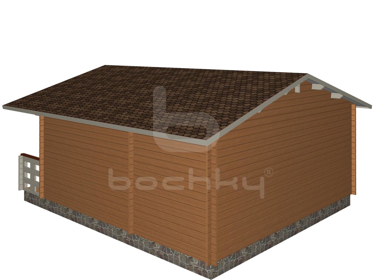 Country house "Kureesaare" with a porch 7x6m - Image 5