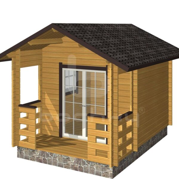 Country house "Likhula" with a 4x3m porch