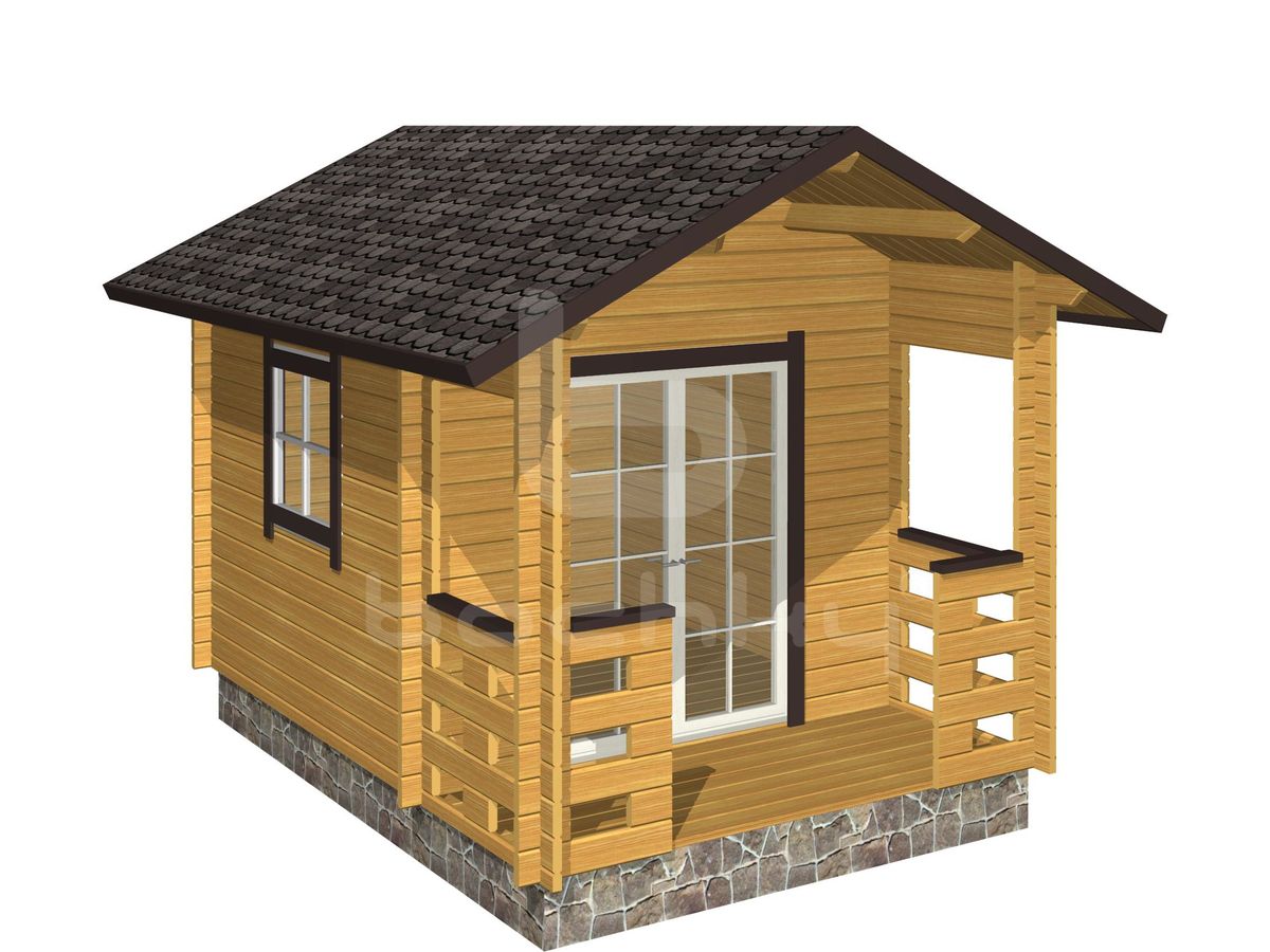 Country house "Likhula" with a 4x3m porch - Image 7