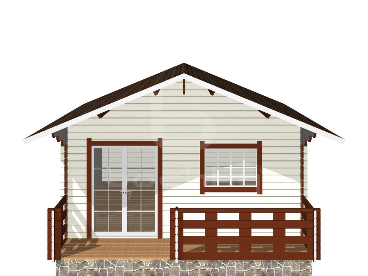 Country house "Paide" with a porch 6x5m - Image 8