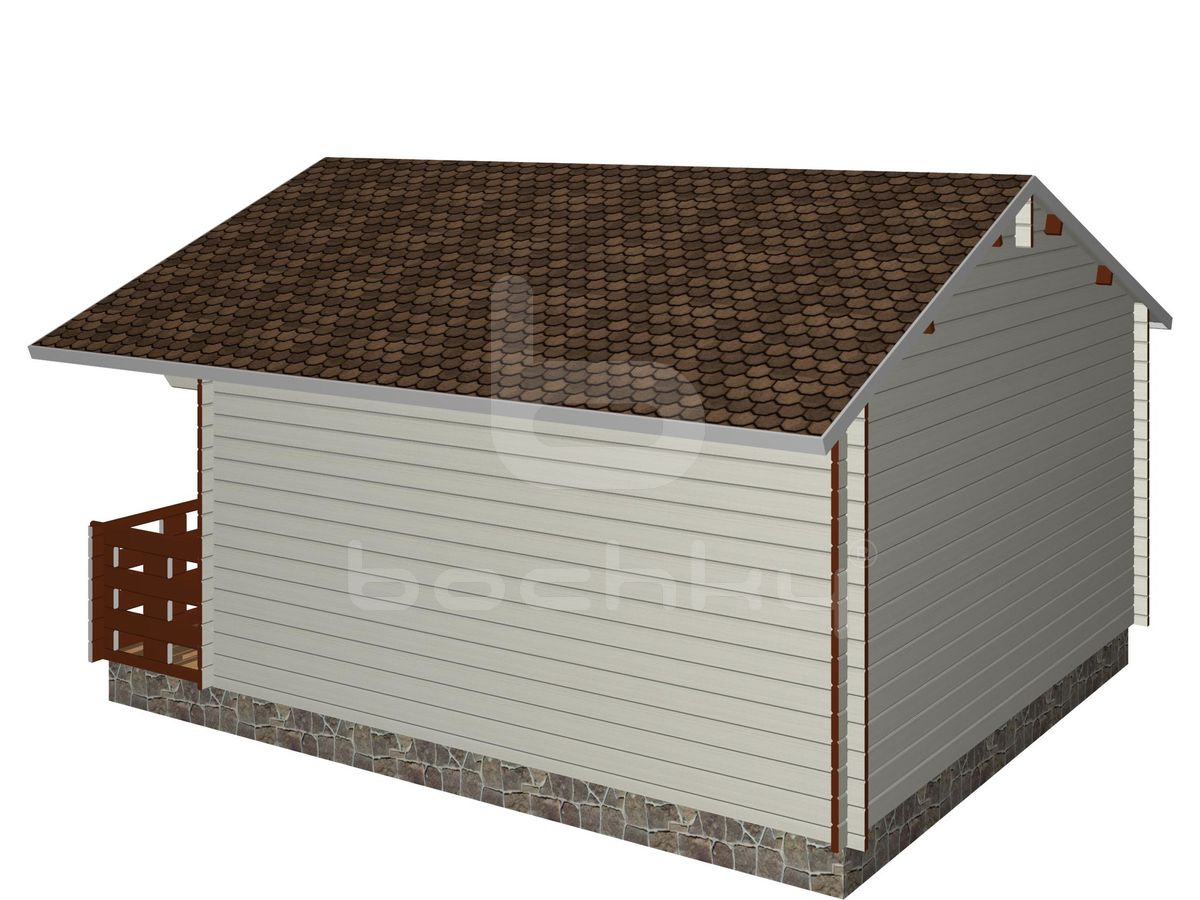 Country house "Paide" with a porch 6x5m - Image 6