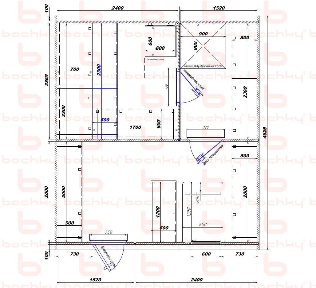 2400×1520-1520×2400 entrance to the left of the furnace at the blind bottom