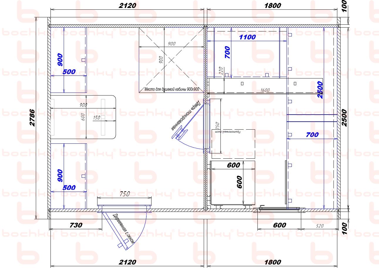 2120×1800 left entrance (shower) 2v