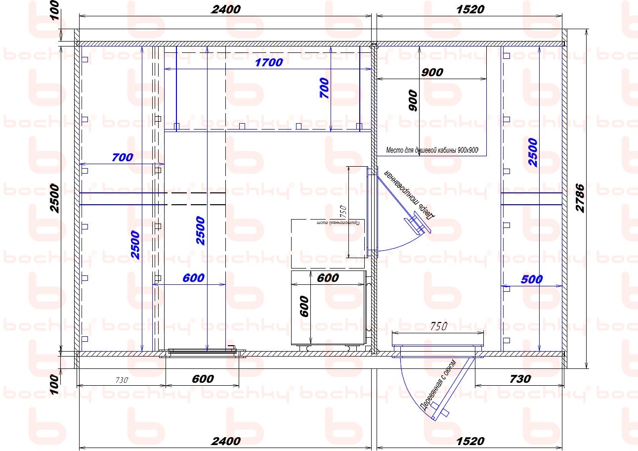 2400×1520 right entrance (shower)