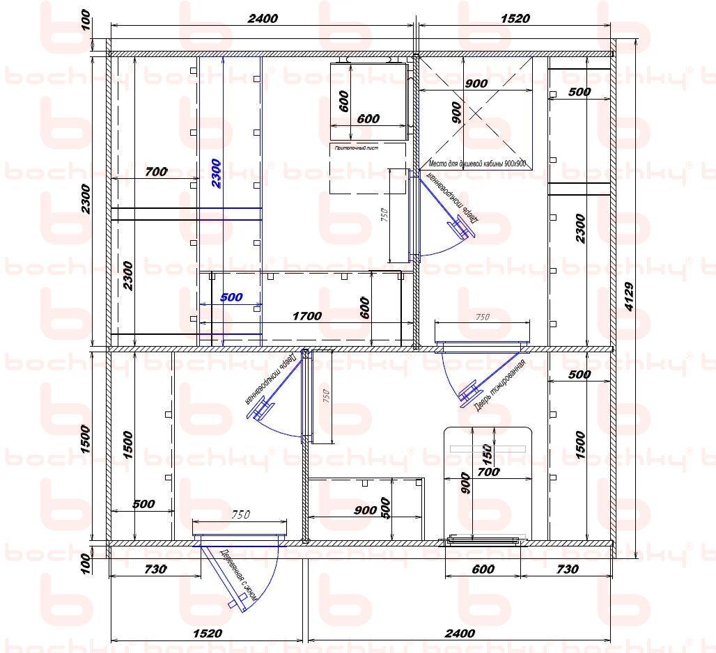 2400×1520-1520×2400 entrance to the left of the furnace at the blind bottom
