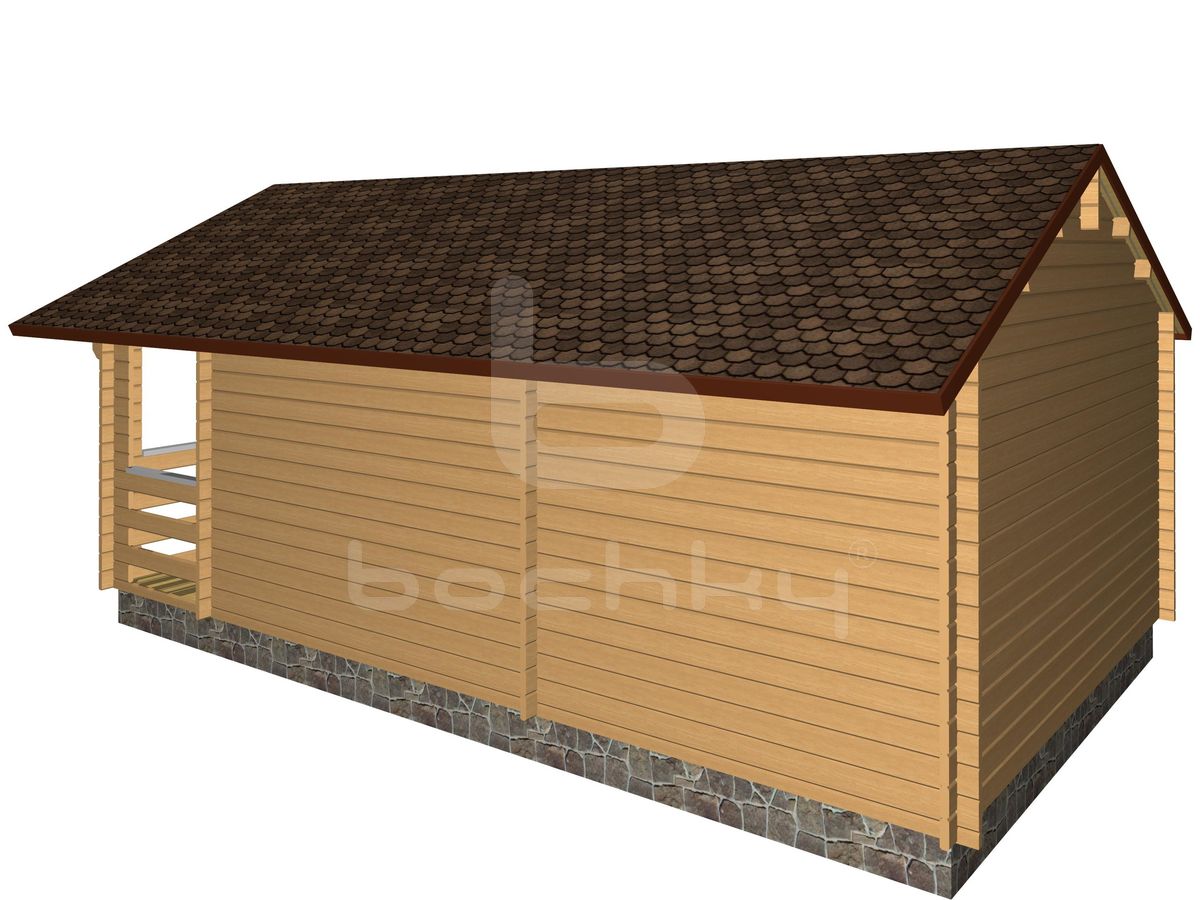 Country house "Rakvere" with a porch 7.1x4.4m - Image 6