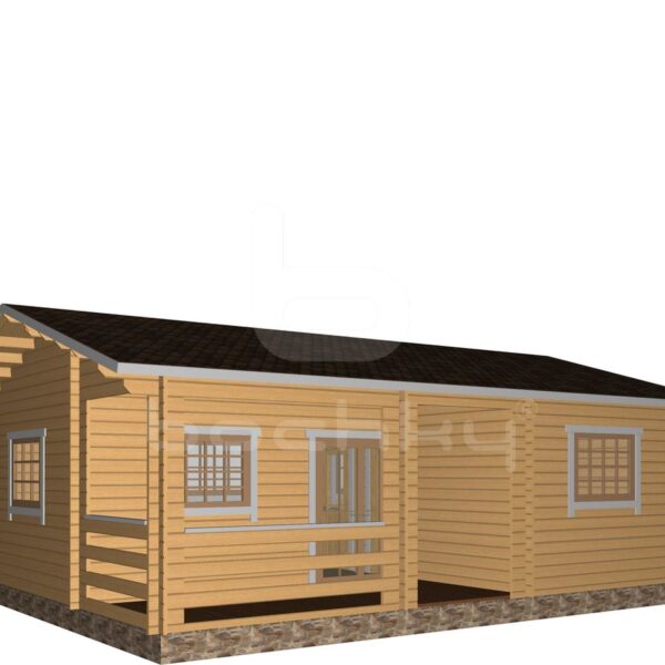 Country house "Tyler" 6x8m