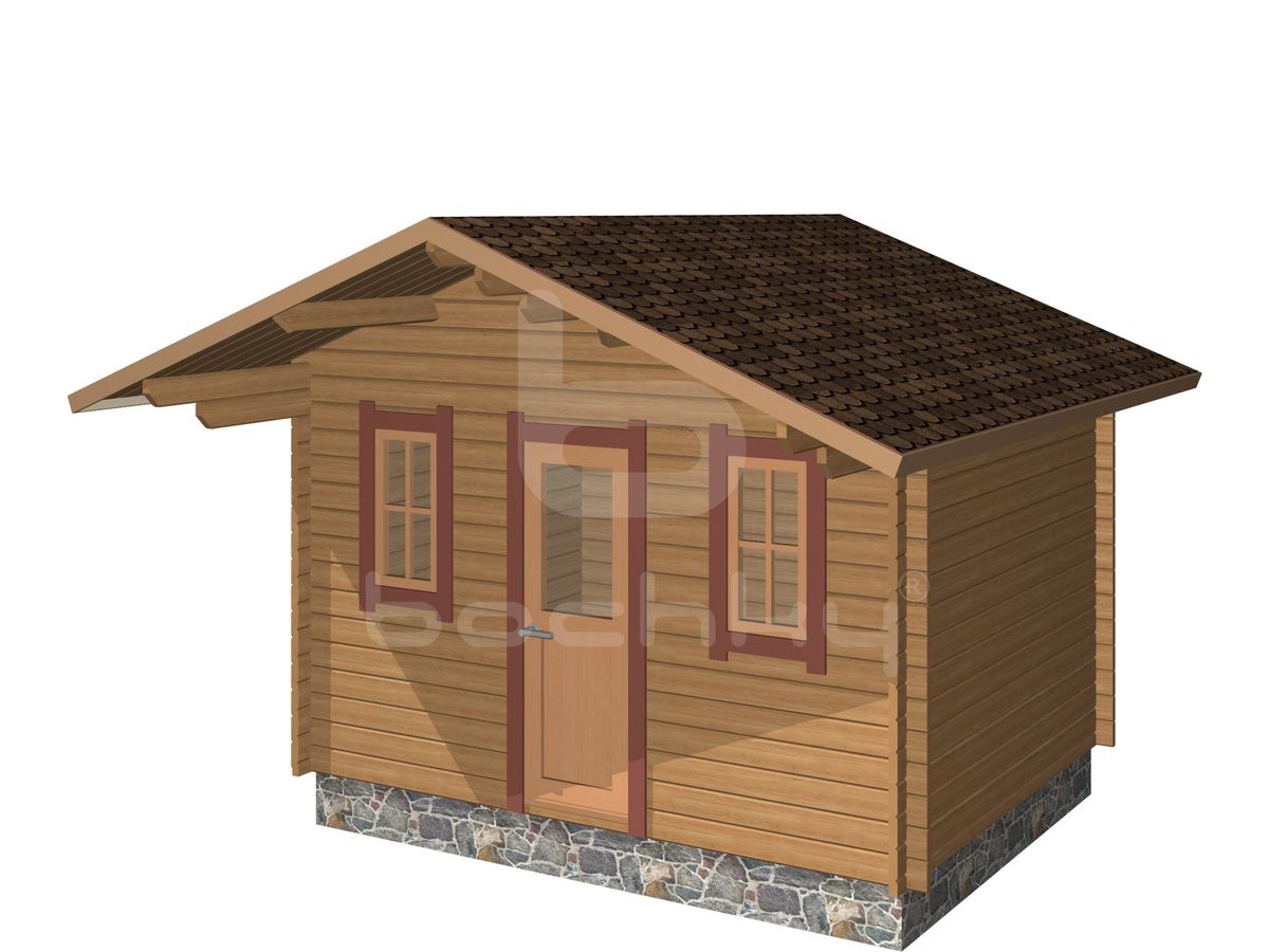 Country house "Tamsalu" 3x3.8m