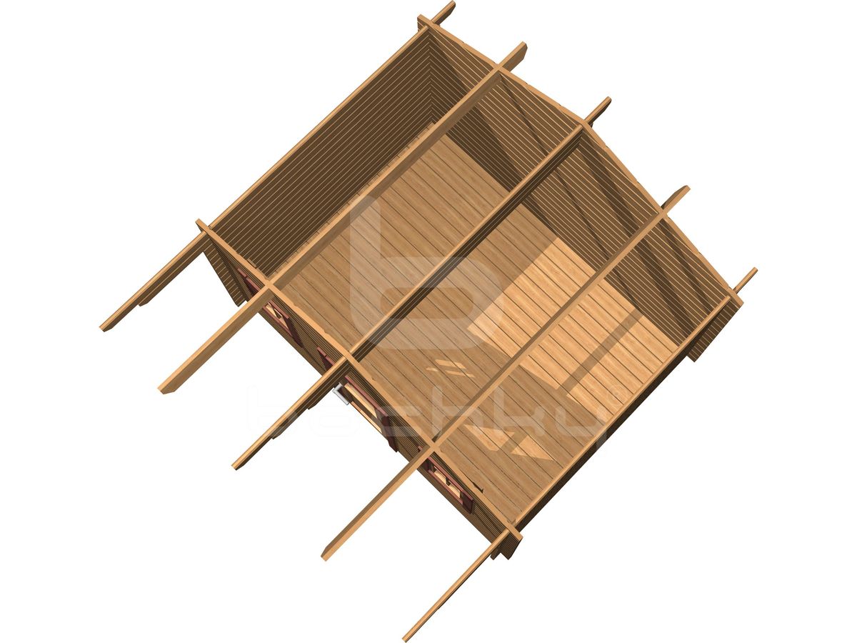 Country house "Tamsalu" 3x3.8m - Image 2