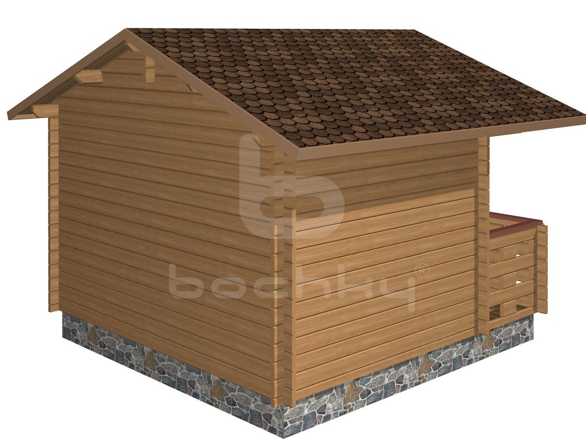 Country house "Tamsalu" with a porch 4x3.8m - Image 4