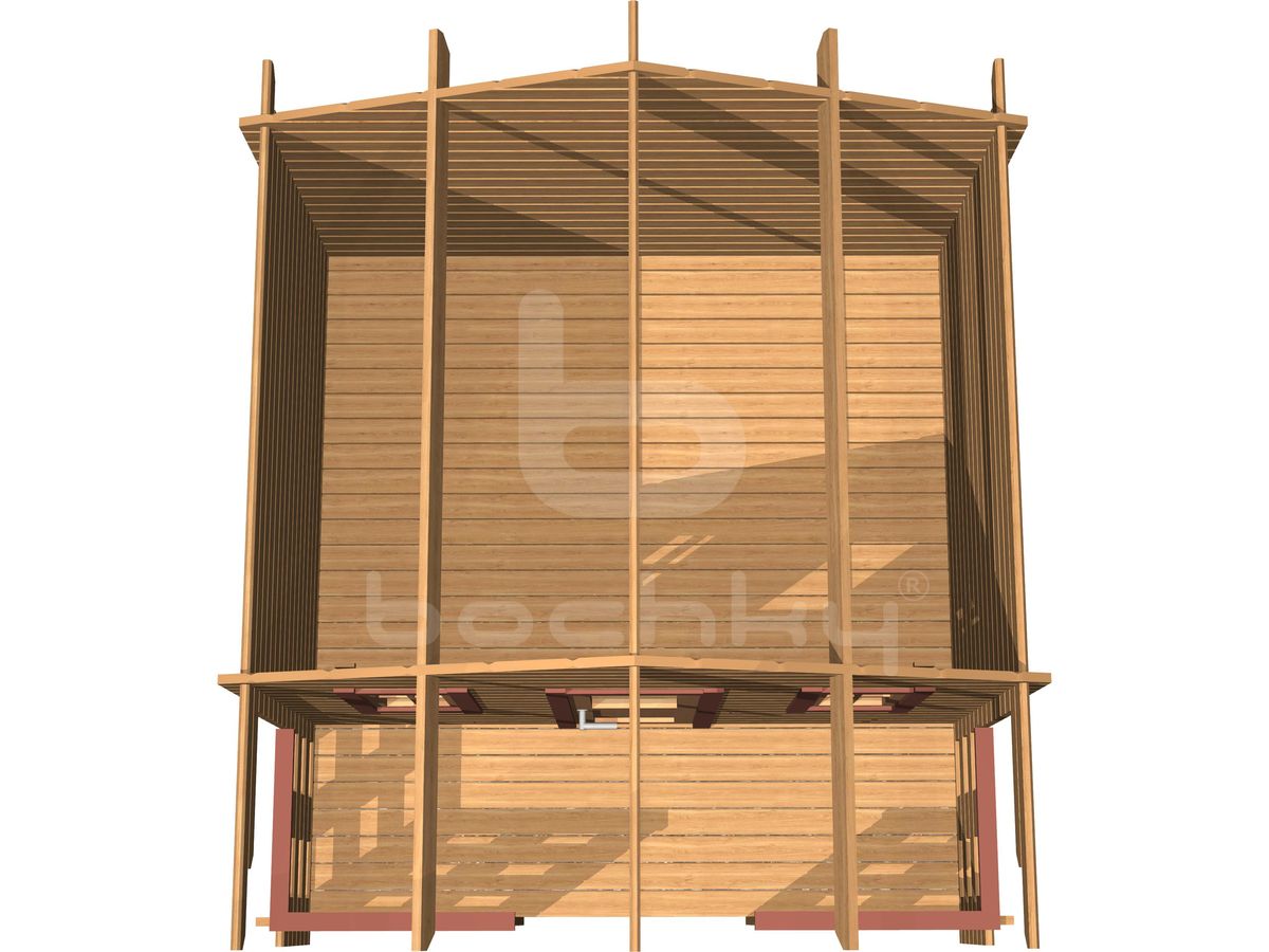 Country house "Tamsalu" with a porch 4x3.8m - Image 3