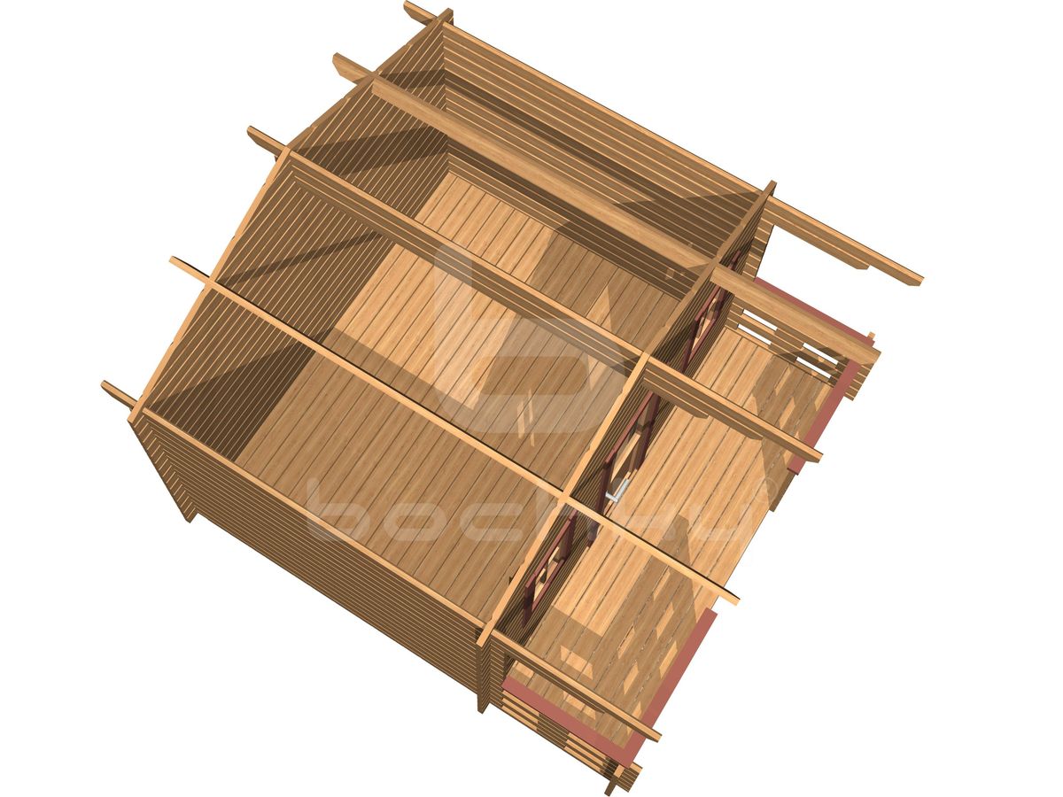 Country house "Tamsalu" with a porch 4x3.8m - Image 2