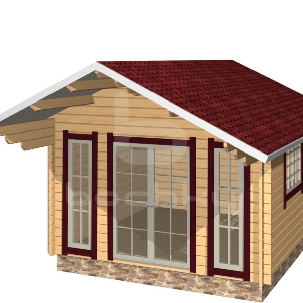 Country house "Tartu" 3.8x3.8m