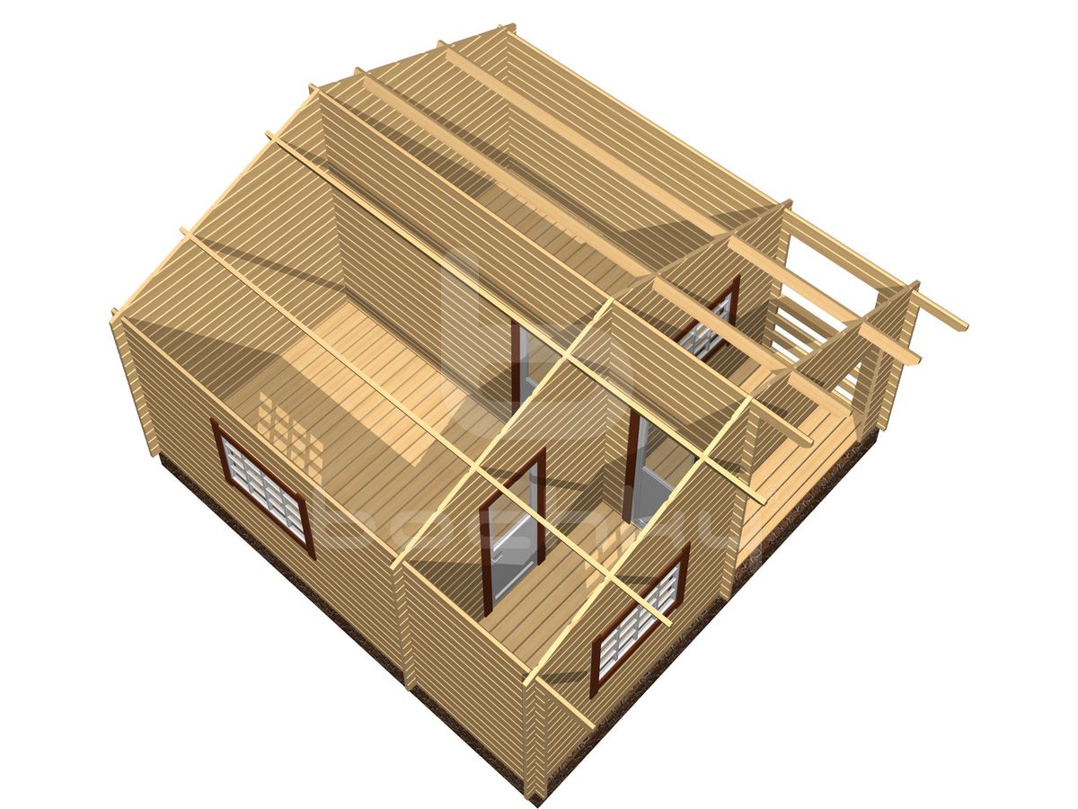 Country house "Valga" 5.4x5.4m - Image 5