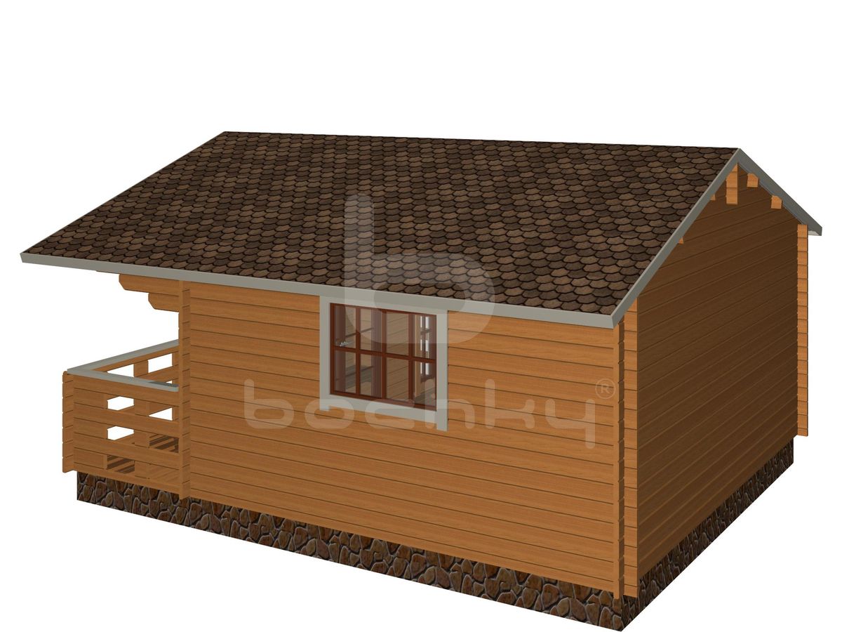 Country house "Haapsalu" with a porch 6x5m - Image 6