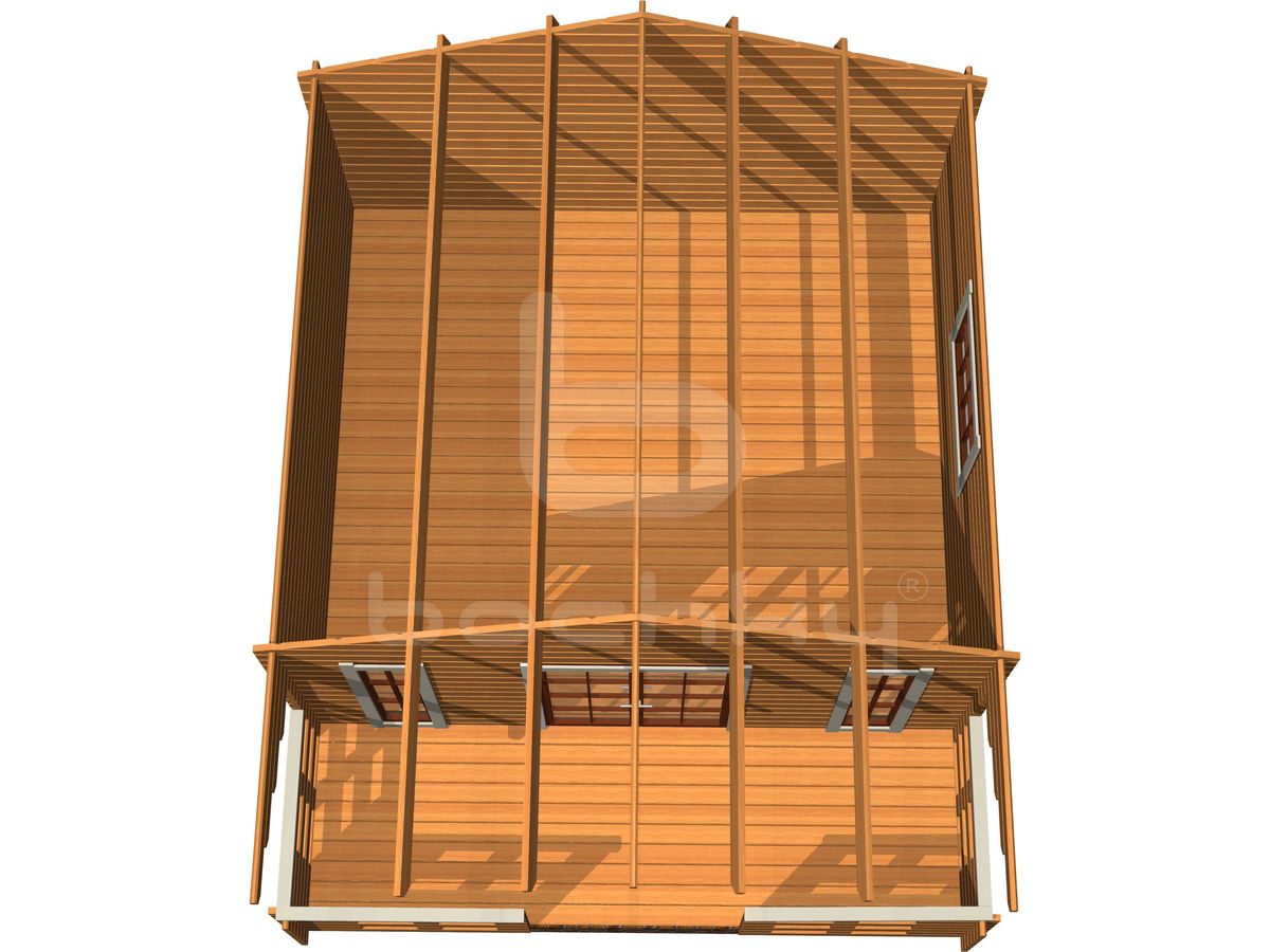 Country house "Haapsalu" with a porch 6x5m - Image 4