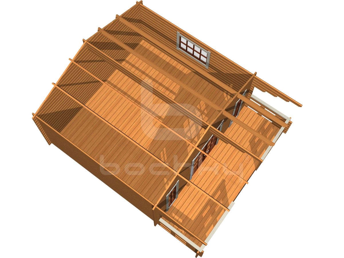 Country house "Haapsalu" with a porch 6x5m - Image 3