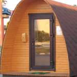 PVC with full glazing